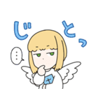 教えて！天使ちゃん2【修正版】（個別スタンプ：4）