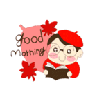 あかこい（秋）（個別スタンプ：9）