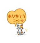 毎日使いやすい☆いろんな猫達の日常トーク（個別スタンプ：3）