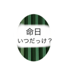 お墓参りや、命日に関するスタンプ（個別スタンプ：1）