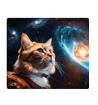 宇宙の中の猫3（個別スタンプ：2）