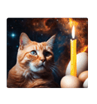 宇宙の中の猫3（個別スタンプ：5）