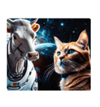 宇宙の中の猫3（個別スタンプ：10）