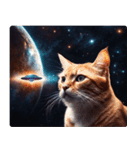宇宙の中の猫3（個別スタンプ：11）