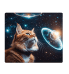 宇宙の中の猫3（個別スタンプ：12）