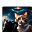 宇宙の中の猫3（個別スタンプ：15）
