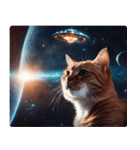 宇宙の中の猫3（個別スタンプ：16）