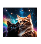 宇宙の中の猫3（個別スタンプ：25）