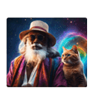 宇宙の中の猫3（個別スタンプ：32）