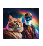 宇宙の中の猫3（個別スタンプ：36）
