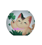 旅ガラス猫（個別スタンプ：6）