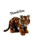 トラ tiger（個別スタンプ：33）