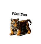 トラ tiger（個別スタンプ：40）