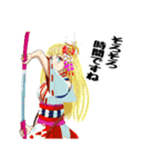 頑張る巫女お姉さん HG 11（個別スタンプ：8）