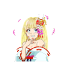 頑張る巫女お姉さん HG 11（個別スタンプ：22）