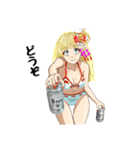 頑張る巫女お姉さん HG 11（個別スタンプ：28）