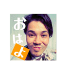 才原夫婦〜結婚式ver〜（個別スタンプ：1）