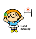 ラグビー大好き♫ラガールちゃんの日常（個別スタンプ：1）