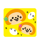 ラグビー大好き♫ラガールちゃんの日常（個別スタンプ：40）