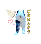 ミニうさぎダッチ⑥（個別スタンプ：4）