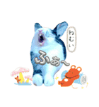 ミニうさぎダッチ⑥（個別スタンプ：7）