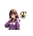 ランダムガールズ4（個別スタンプ：2）