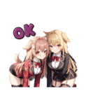 ランダムガールズ4（個別スタンプ：3）