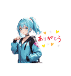 ランダムガールズ4（個別スタンプ：5）