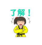 筋肉娘師範・御堂エリカのLINEスタンプ（個別スタンプ：15）