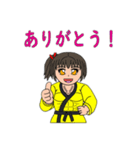 筋肉娘師範・御堂エリカのLINEスタンプ（個別スタンプ：17）