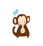 おさるスタンプ台詞なしバージョン（個別スタンプ：14）