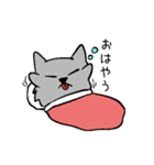 オオカミちゃんと猫帽子（個別スタンプ：2）