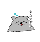 オオカミちゃんと猫帽子（個別スタンプ：3）