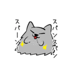 オオカミちゃんと猫帽子（個別スタンプ：6）