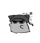 オオカミちゃんと猫帽子（個別スタンプ：16）