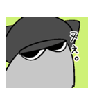 オオカミちゃんと猫帽子（個別スタンプ：17）