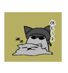 オオカミちゃんと猫帽子（個別スタンプ：19）