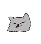 オオカミちゃんと猫帽子（個別スタンプ：21）