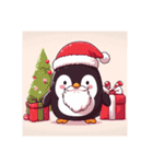 かわいいペンギンのクリスマス（個別スタンプ：11）