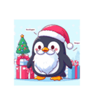 かわいいペンギンのクリスマス（個別スタンプ：16）