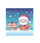 かわいいサンタcute santa（個別スタンプ：13）