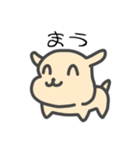 まうまういぬ（個別スタンプ：1）