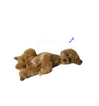 スタンダードプードル ガブの日常（個別スタンプ：3）