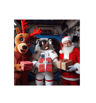 Go to Santa Claus Space2（個別スタンプ：15）