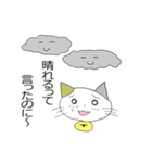 お天気伝える天気猫♪2（個別スタンプ：23）