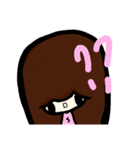 乱暴なすず本 セキュリティ①（個別スタンプ：12）