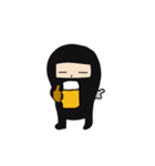 忍者くんのLINEスタンプ - ひらがな忍者（個別スタンプ：2）