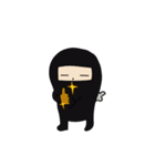 忍者くんのLINEスタンプ - ひらがな忍者（個別スタンプ：5）