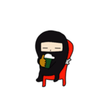 忍者くんのLINEスタンプ - ひらがな忍者（個別スタンプ：9）