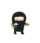 忍者くんのLINEスタンプ - ひらがな忍者（個別スタンプ：17）